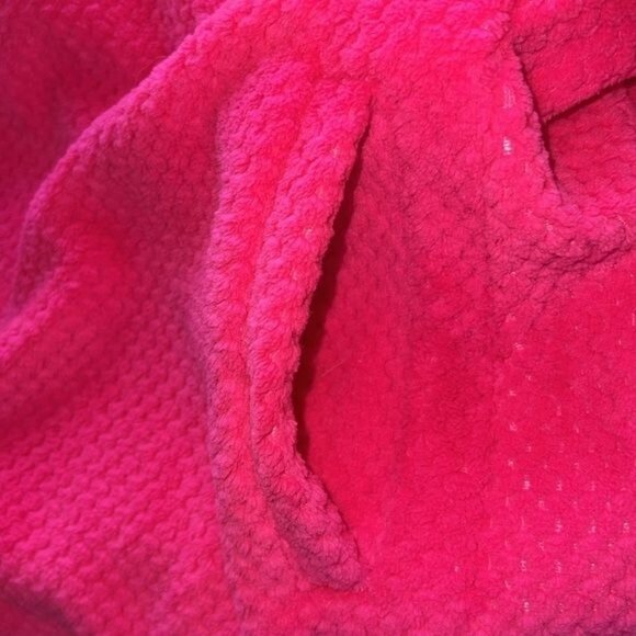 Fila Sport Pink & Black Jacket Womens L Faux Fur Polyester Warm - Picture 5 of 12